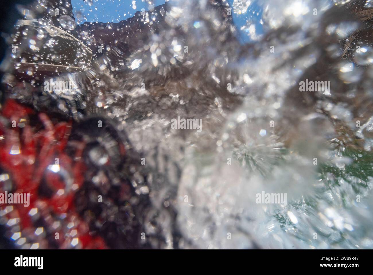Running Upset Rapid, Grand Canyon NP, Arizona Banque D'Images