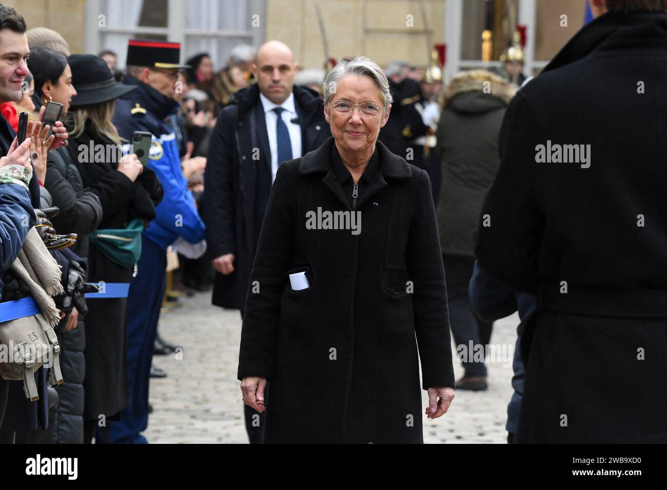 Paris, France. 09 Janvier 2024. Elisabeth Born, Première Ministre ...