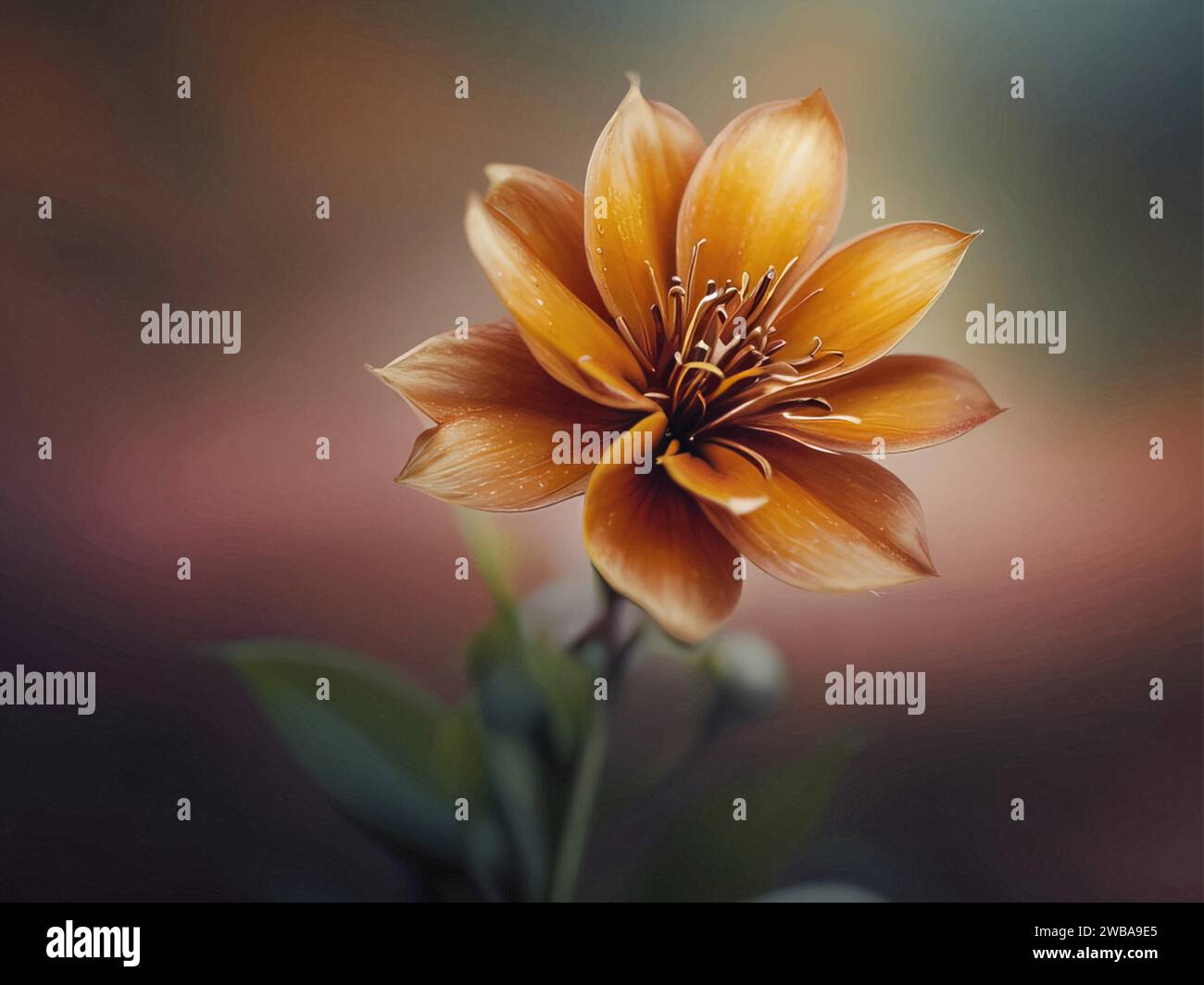 La beauté florissante à son meilleur! Ces fleurs vibrantes et étonnantes sont un véritable témoignage des merveilles de la nature. Profiter des petites choses de la vie. Illustration de Vecteur