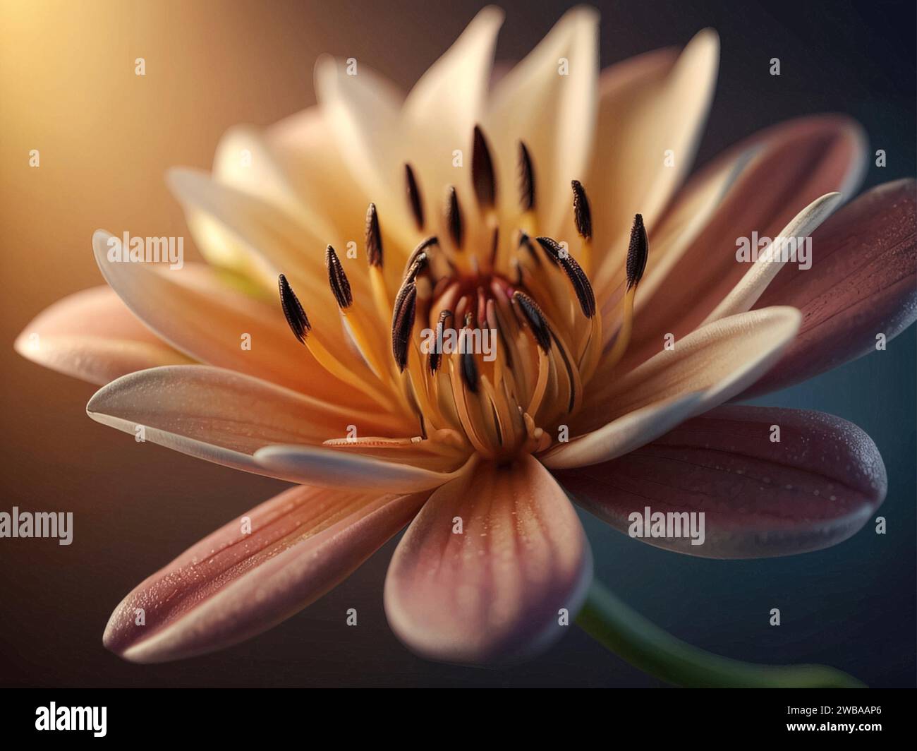 La beauté florissante à son meilleur! Ces fleurs vibrantes et étonnantes sont un véritable témoignage des merveilles de la nature. Profiter des petites choses de la vie. Illustration de Vecteur