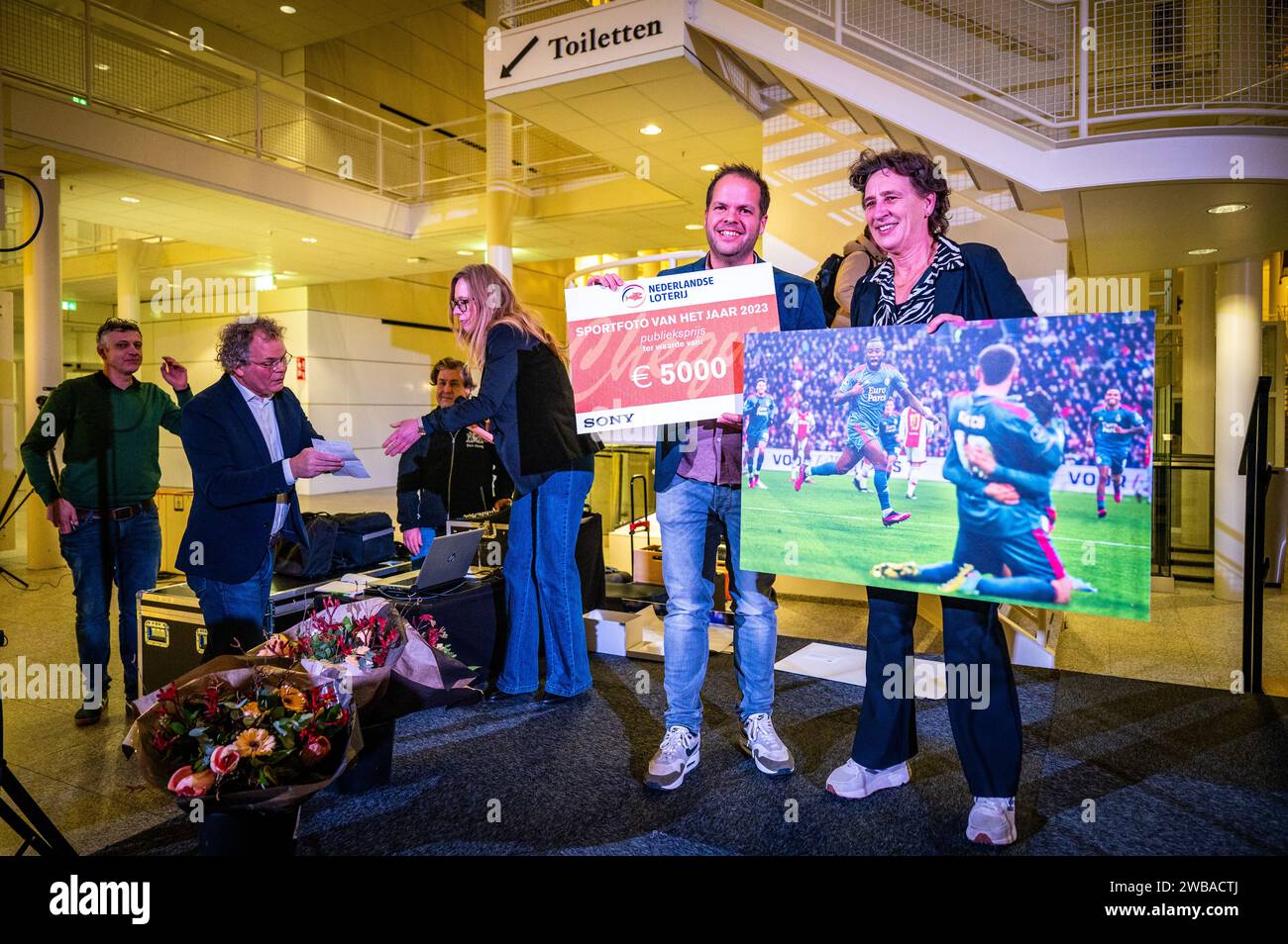 Tom Bode lors de la présentation de la photo sportive de l'année. ANP JOSH WALET pays-bas sorti - belgique sorti Banque D'Images