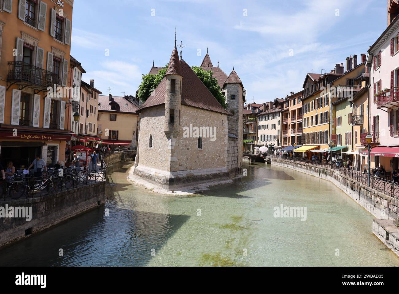Annecy est la préfecture et la plus grande ville du département de la haute-Savoie Banque D'Images