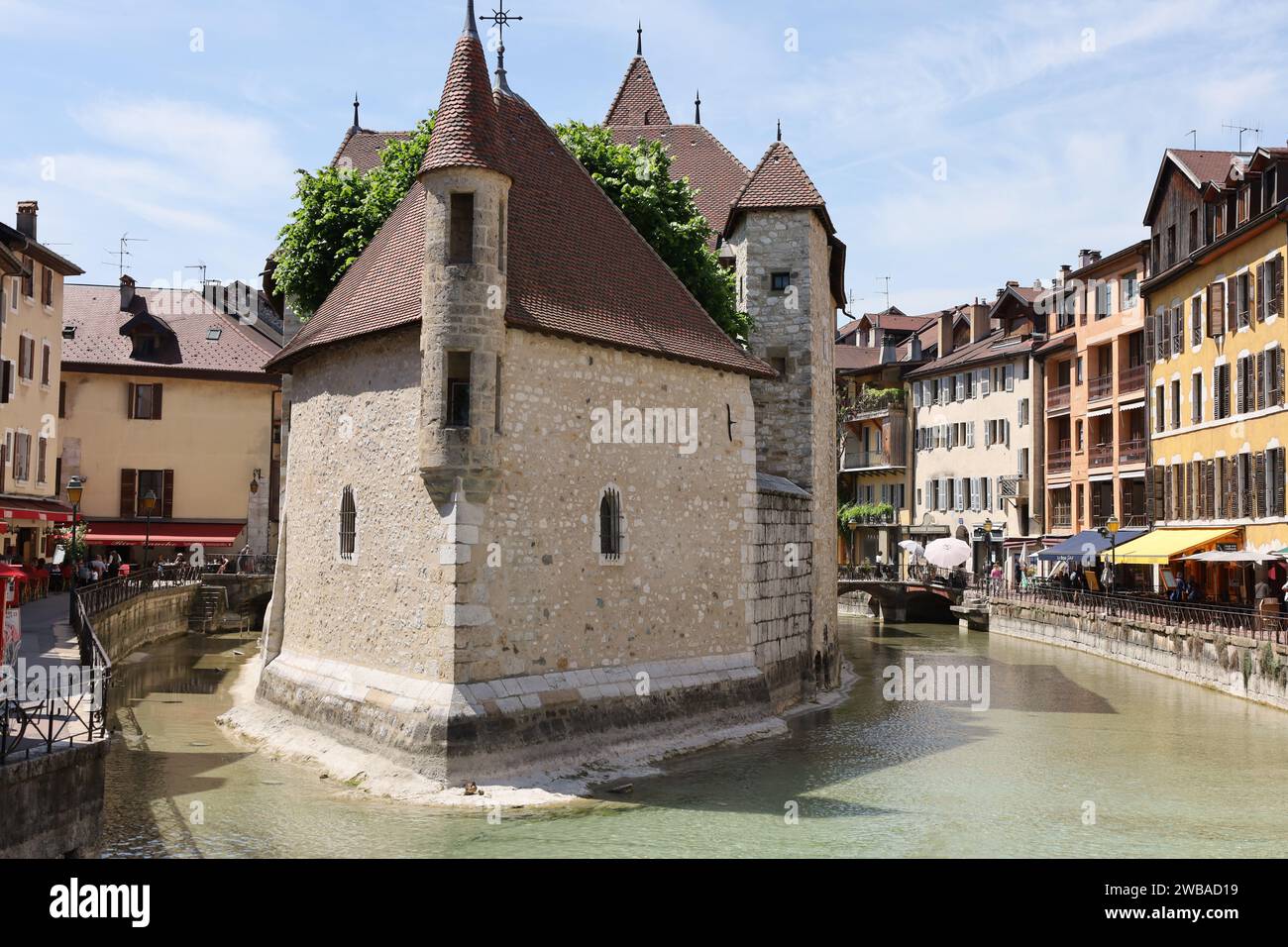 Annecy est la préfecture et la plus grande ville du département de la haute-Savoie Banque D'Images