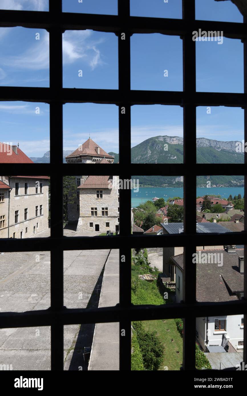 Annecy est la préfecture et la plus grande ville du département de la haute-Savoie Banque D'Images