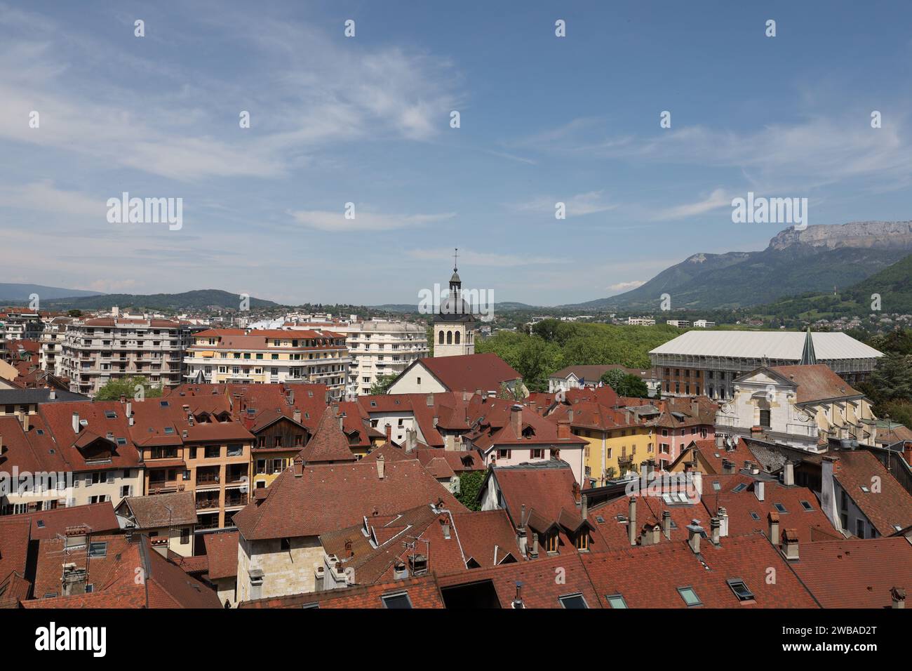 Annecy est la préfecture et la plus grande ville du département de la haute-Savoie Banque D'Images