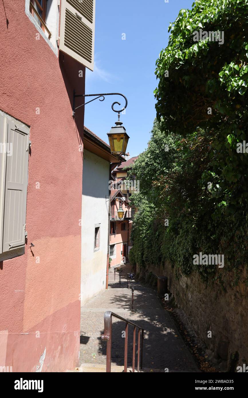 Annecy est la préfecture et la plus grande ville du département de la haute-Savoie Banque D'Images