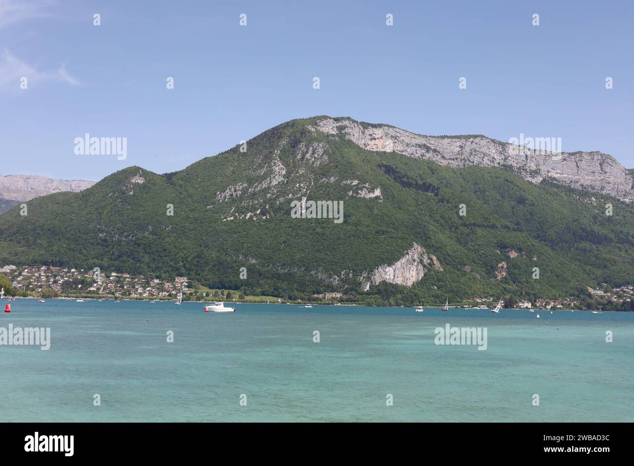 Annecy est la préfecture et la plus grande ville du département de la haute-Savoie Banque D'Images