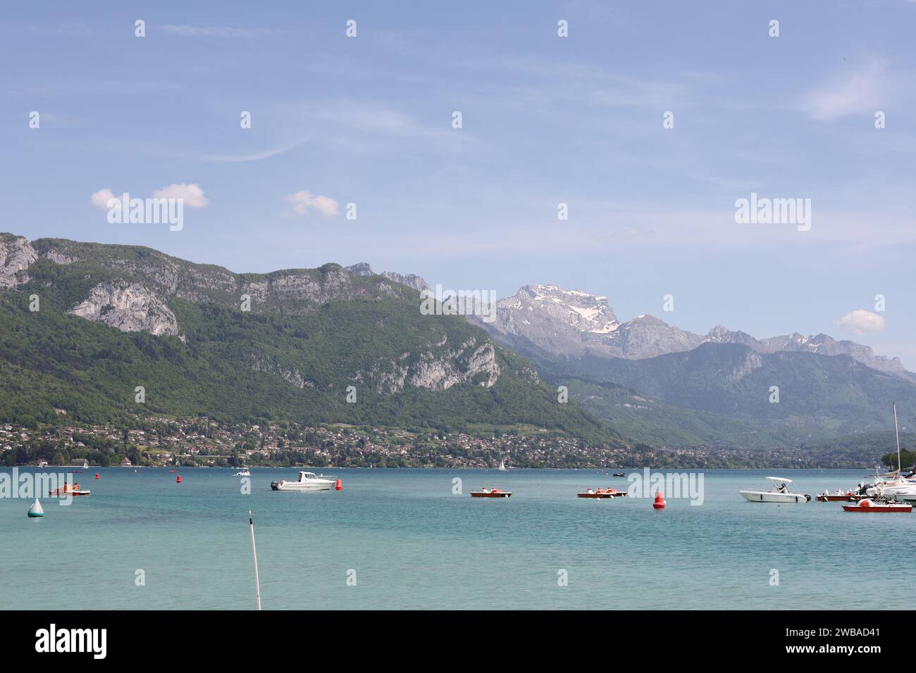 Annecy est la préfecture et la plus grande ville du département de la haute-Savoie Banque D'Images