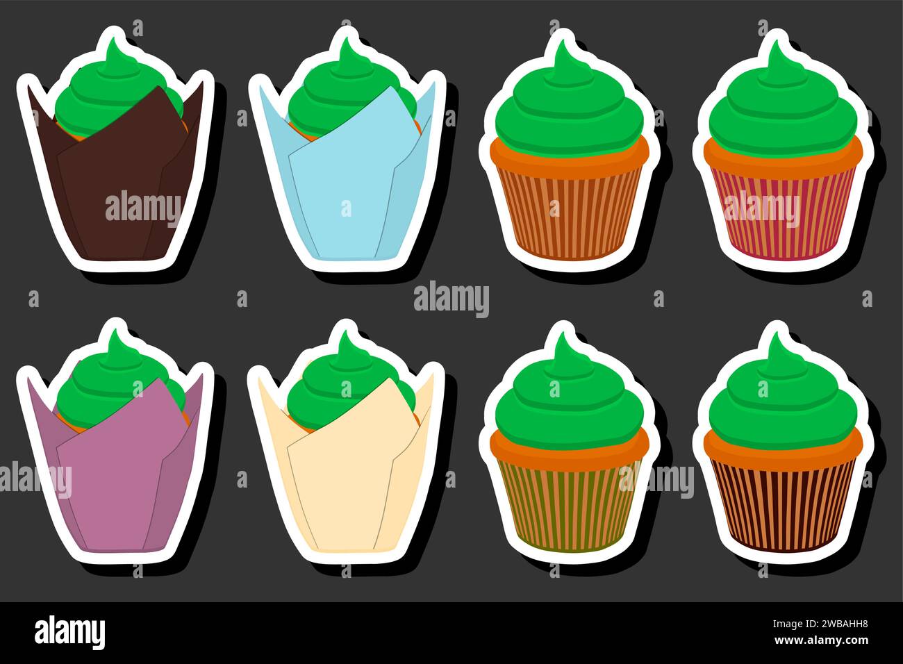 Belle illustration en couleur sur le thème de célébrer la fête annuelle St. Patrick's Day Illustration de Vecteur