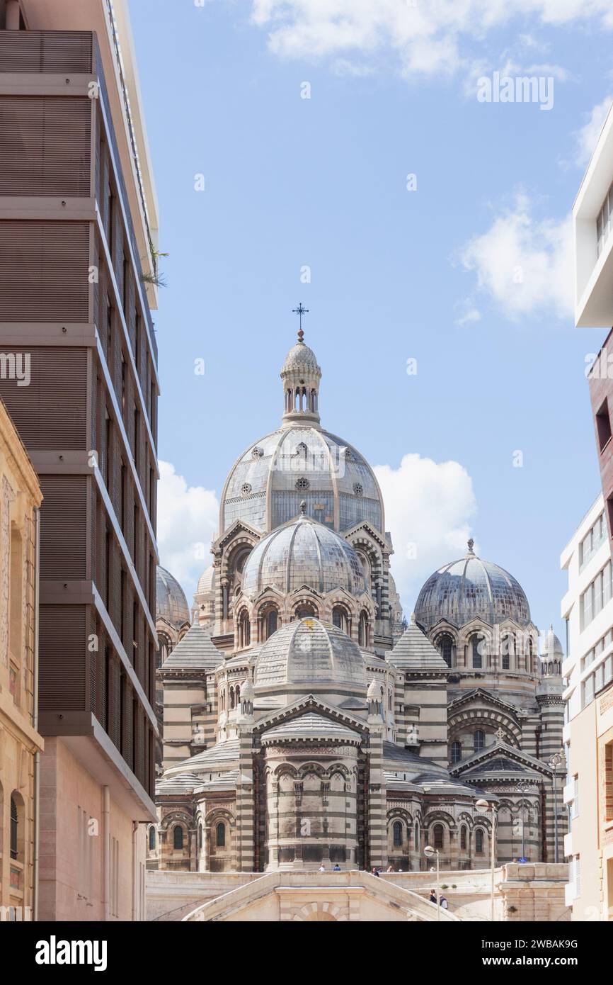 Cathédrale de Marseille, Marseille, France. Banque D'Images