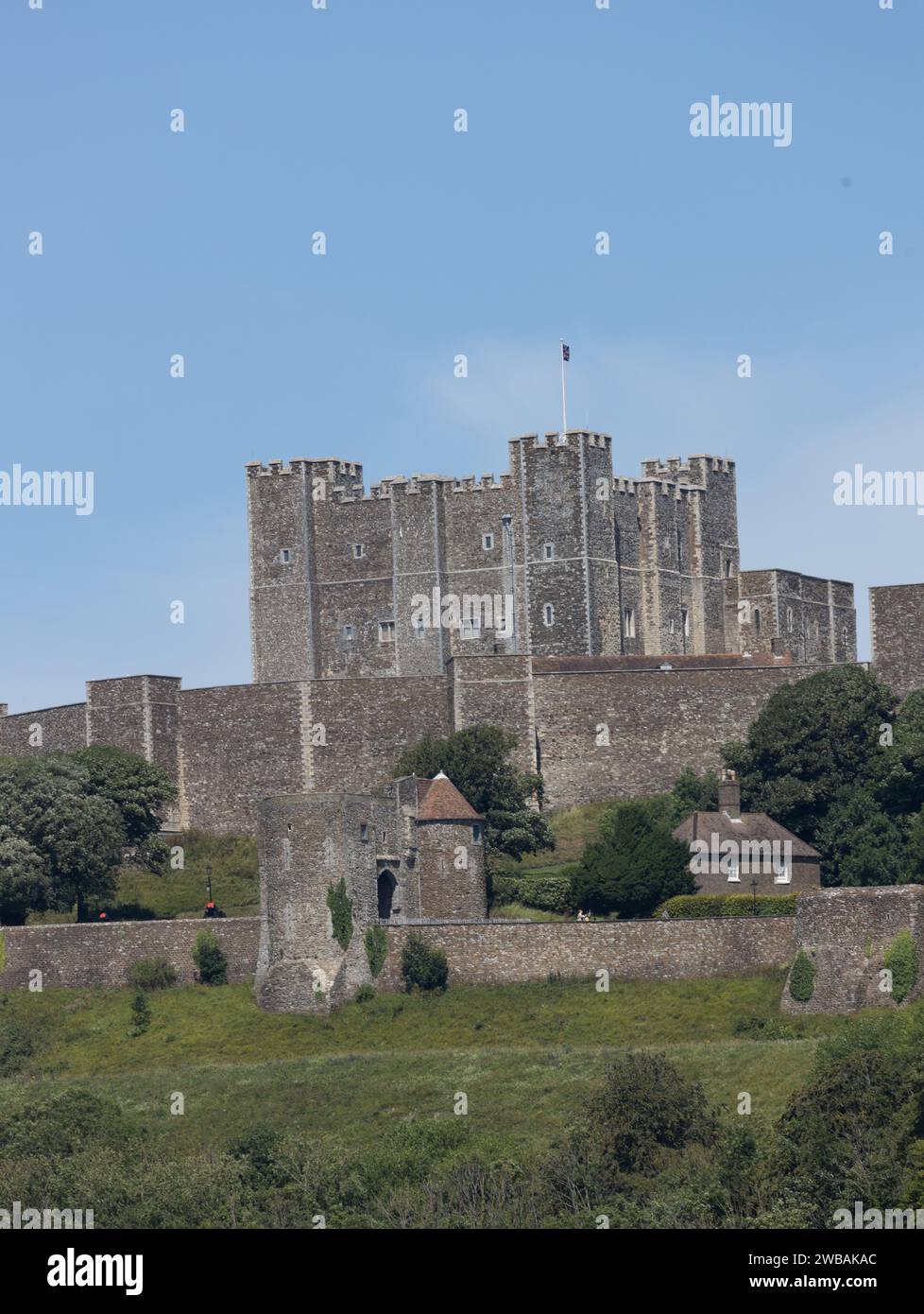 Château de Douvres Douvres Kent Angleterre Banque D'Images