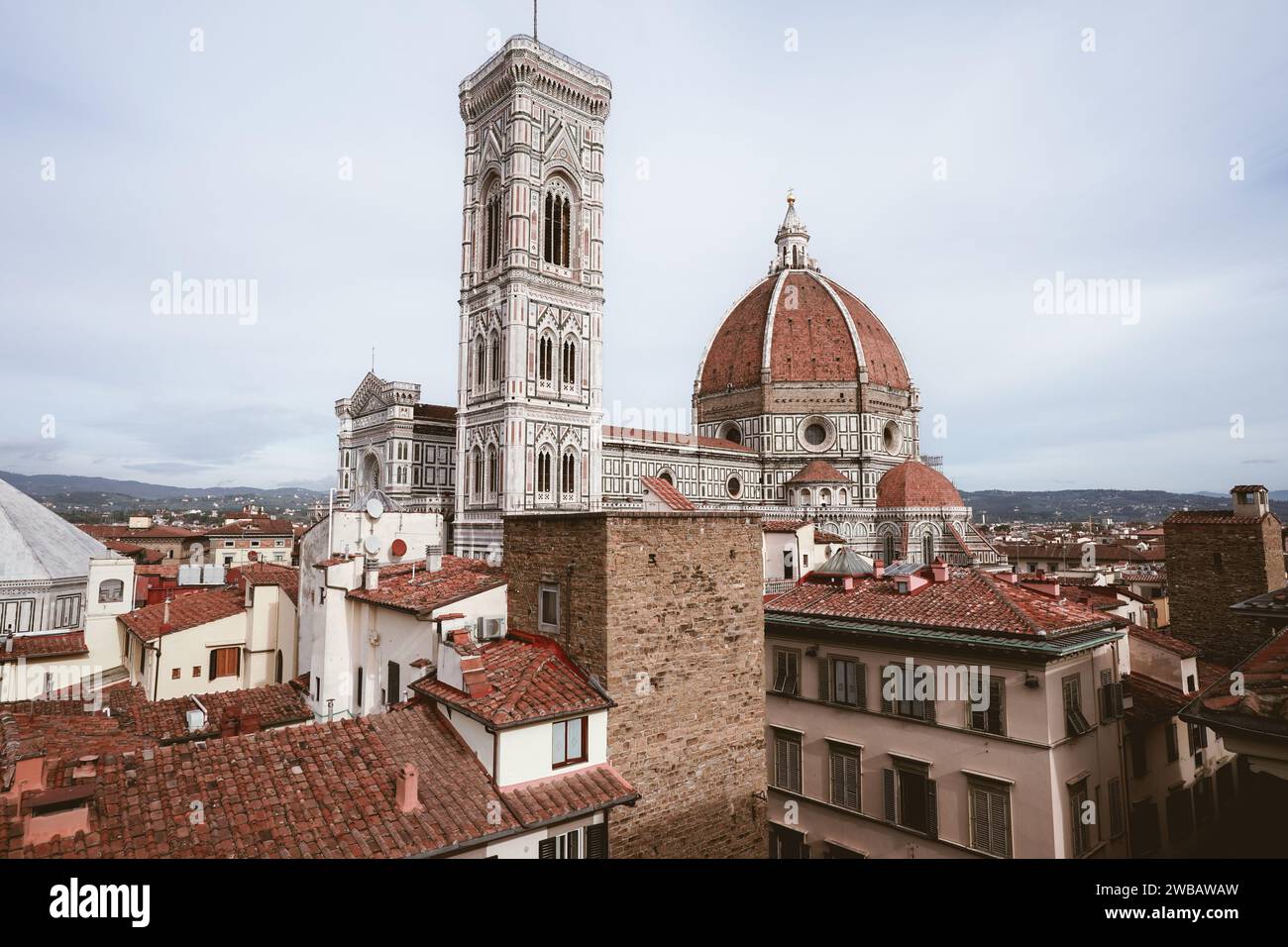 Cathédrale de Santa Maria del Fiore à Florence, Italie Banque D'Images