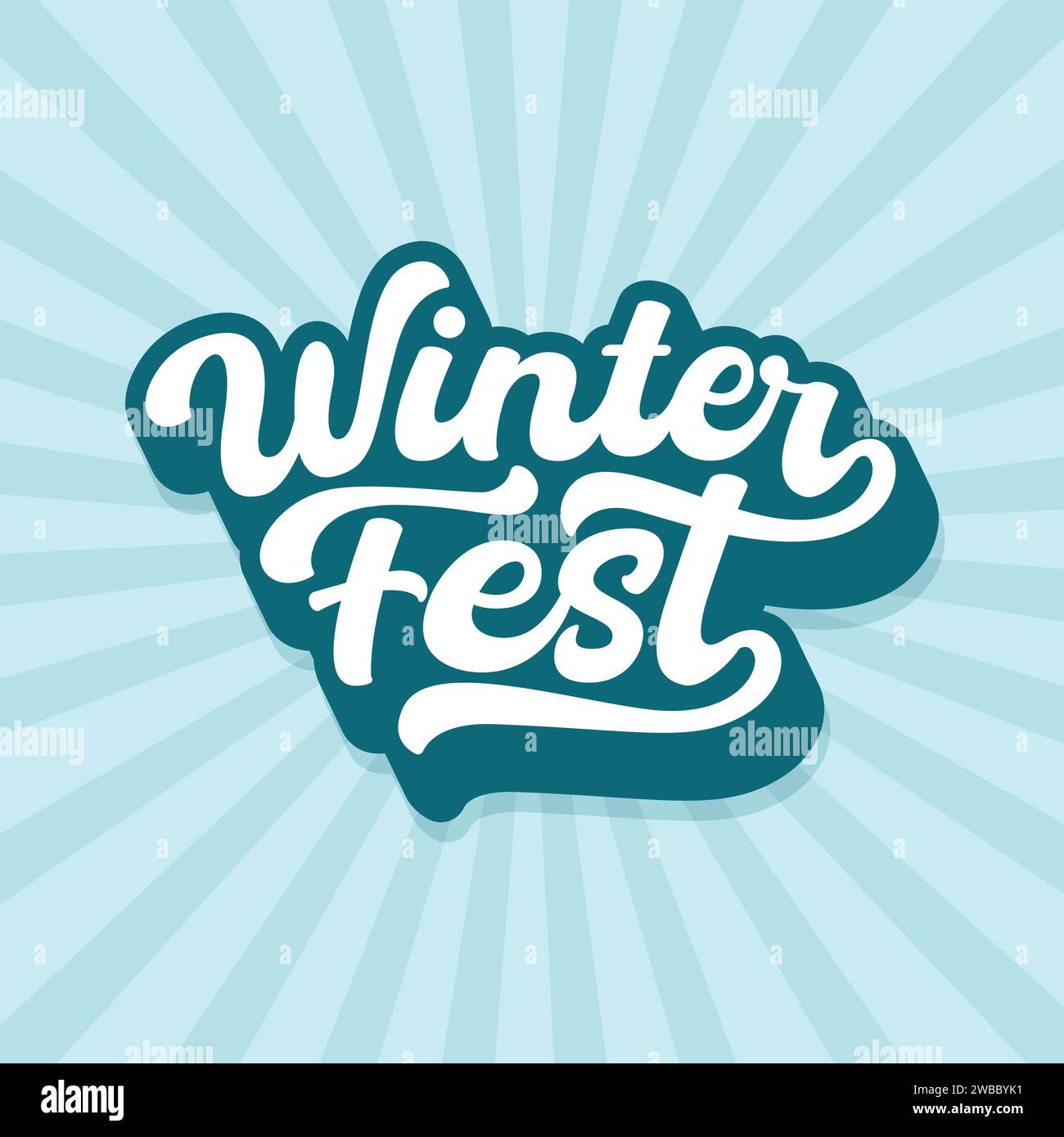 Illustration vectorielle de carte de voeux de festival de saison d'hiver. Bannière de vente d'hiver, affiche, conception de flyer. Bienvenue conception de modèle d'hiver. Dessiné à la main rétro Illustration de Vecteur