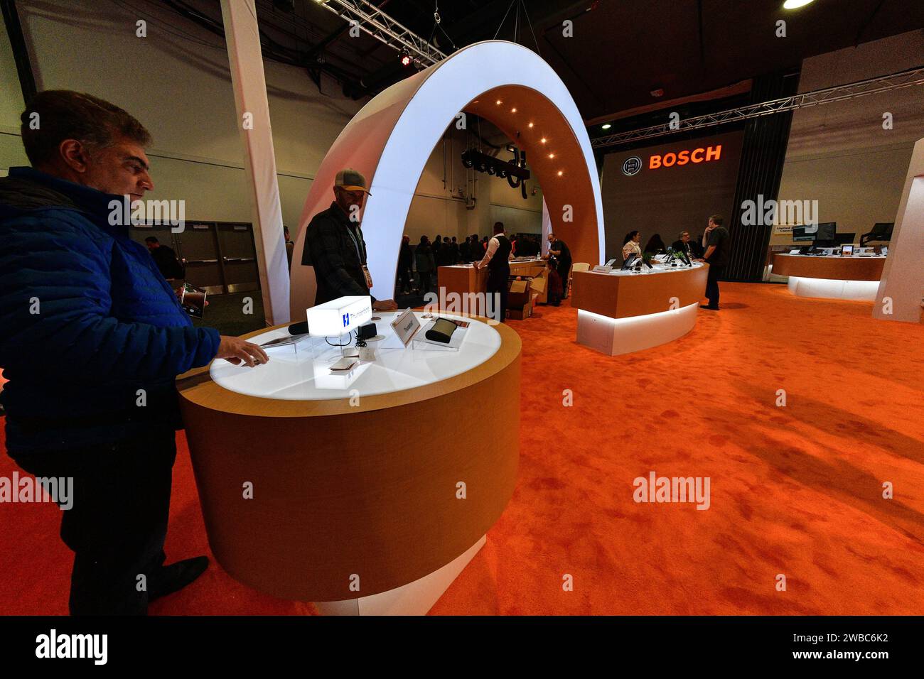 Las Vegas, NV, États-Unis. 9 janvier 2024. Vue du ces 2024 au Las Vegas Convention Center à Las Vegas, Nevada, le 9 janvier 2024. Crédit : Dee CEE carter/Media Punch/Alamy Live News Banque D'Images