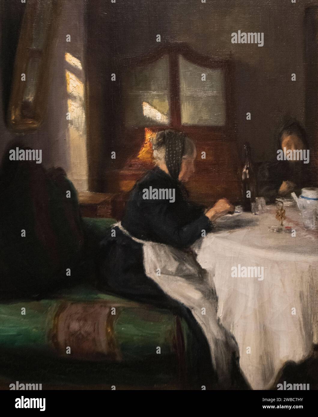 Istvan Reti : 'Vieille femmes' (1900) Banque D'Images