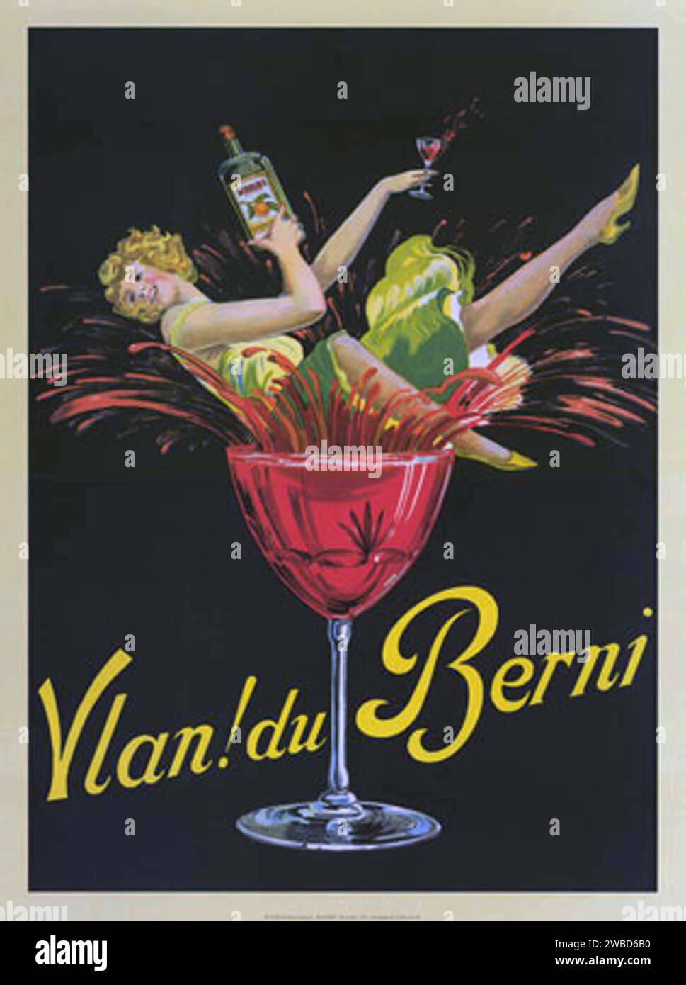 Affiches publicitaires vintage, ménage, nourriture et boisson Banque D'Images