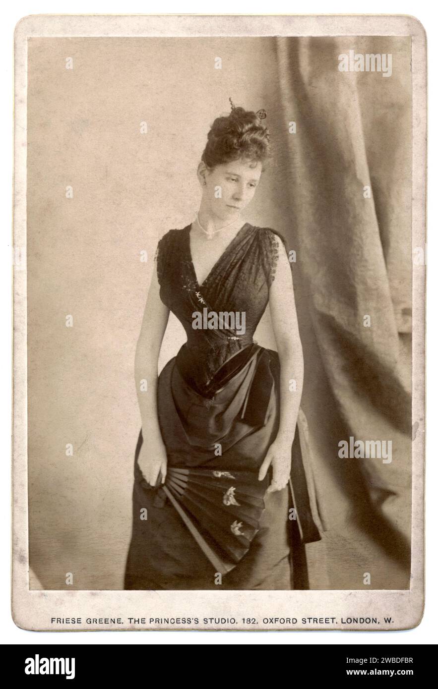 Carte Cabinet de William Friese-Greene Banque D'Images