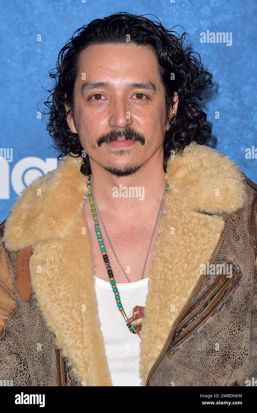 Gabriel Luna BEI der Premiere der HBO TV-Serie True Detective : Night Country im Paramount Theater. Los Angeles, 09.01.2024 *** Gabriel Luna à la première de la série télévisée HBO True Detective Night Country au Paramount Theater Los Angeles, 09 01 2024 Foto:xD.xStarbuckx/xFuturexImagex Detective 4339 Banque D'Images