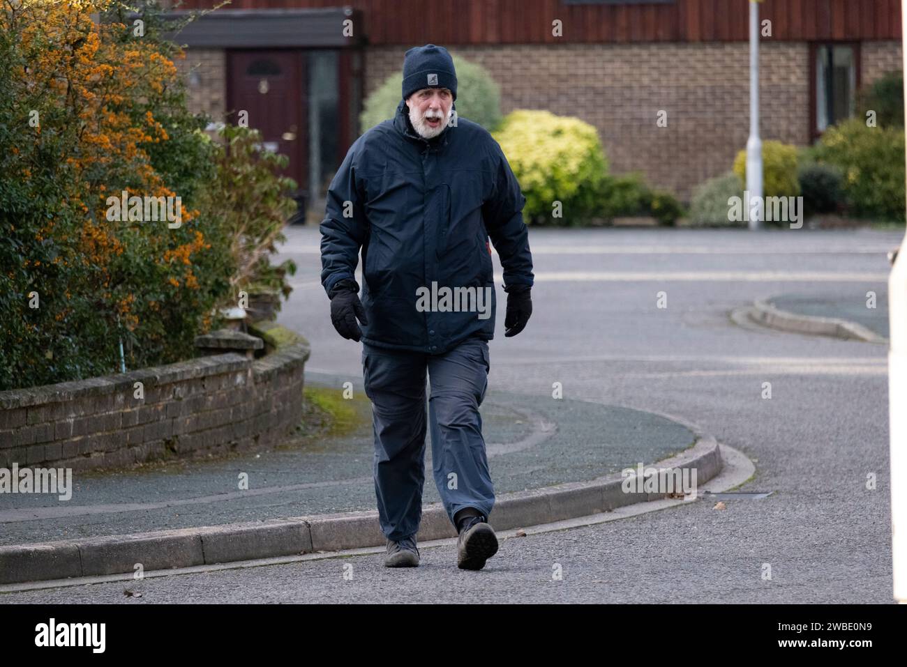 Gareth Jenkins, ingénieur Fujitsu et architecte en chef du système INFORMATIQUE Horizon, où il vit à cinq minutes du siège de Fujitsu à Bracknell, en Angleterre. Banque D'Images