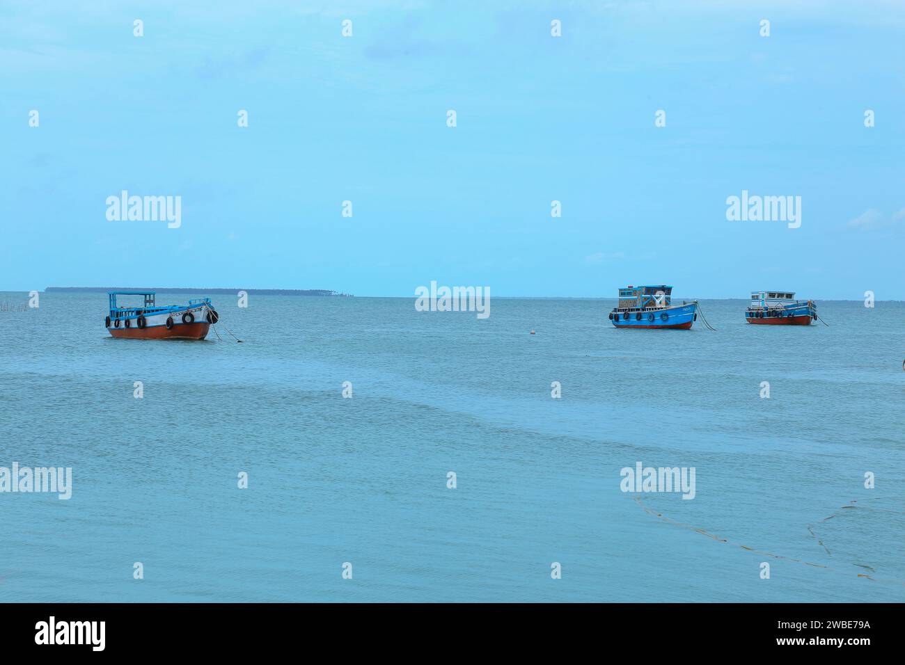 Une très belle scène de plage située dans la ville de Jaffna dans l'état nord du Sri Lanka Banque D'Images