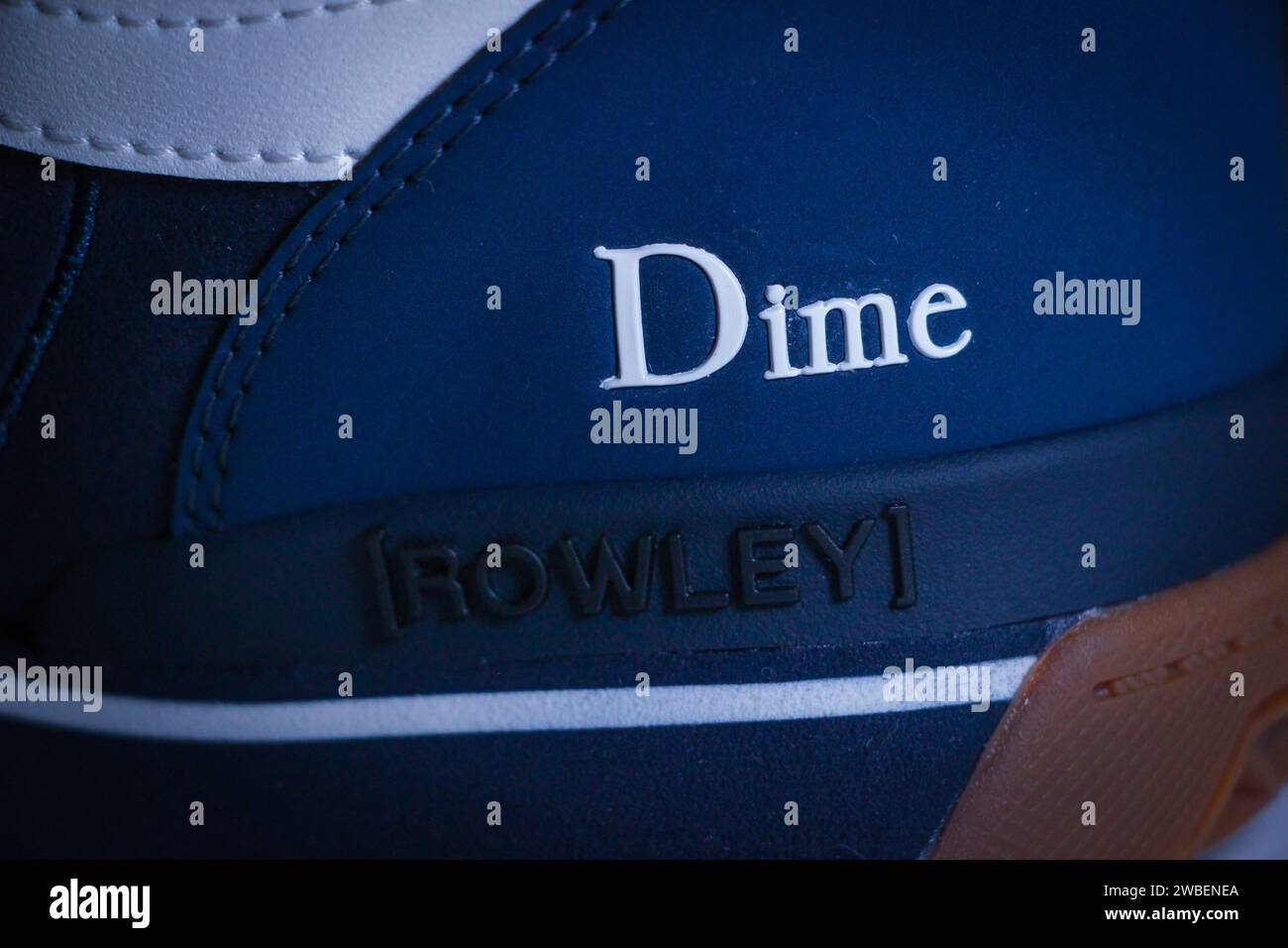 chaussures vans rowley xlt, vans x dime Banque D'Images