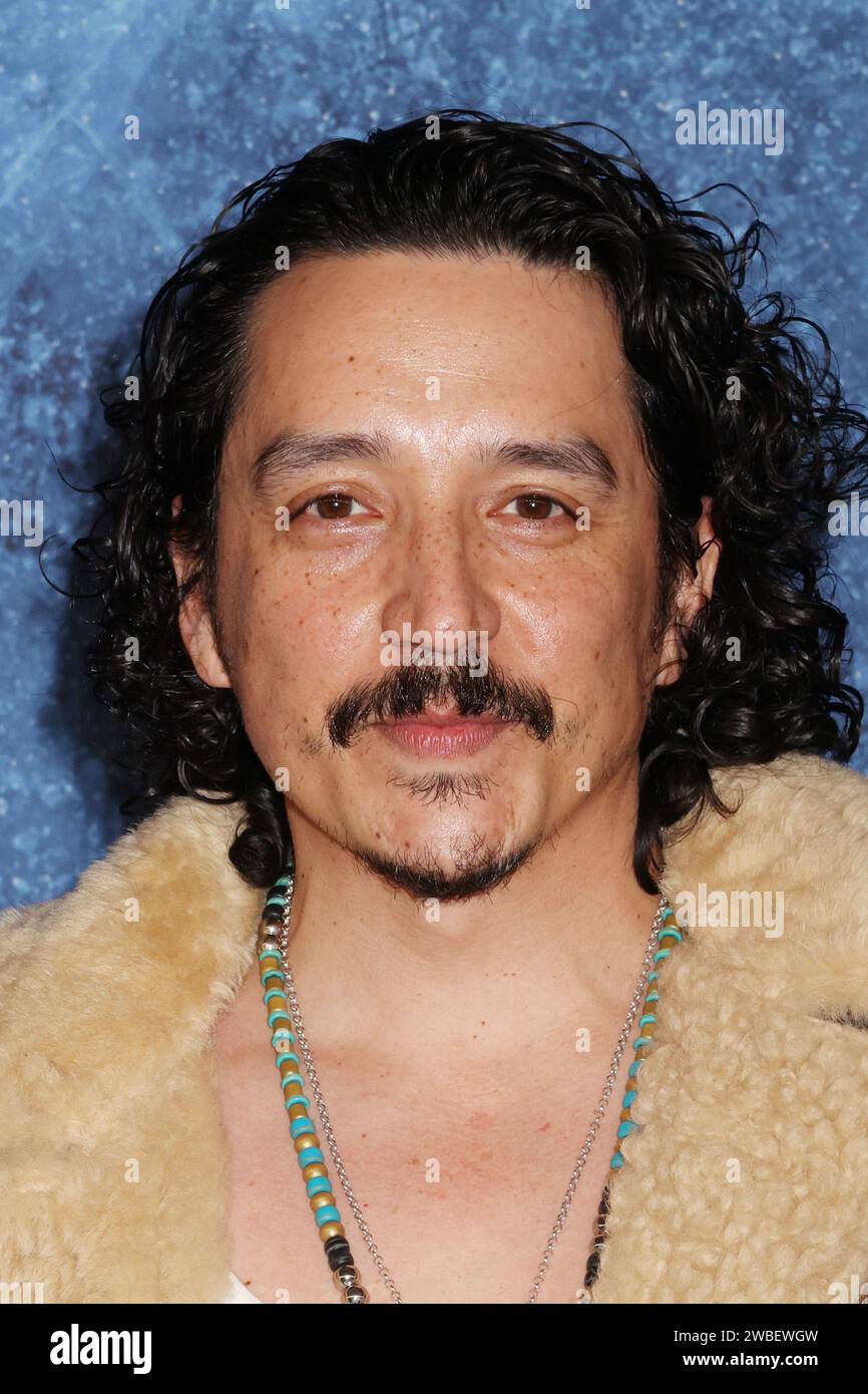 Gabriel Luna 01/09/2024 HBO Original 'tue Detective : Night Country' première tenue au Paramount Theatre à Los Angeles, CA. Photo par I. Hasegawa / HNW Banque D'Images