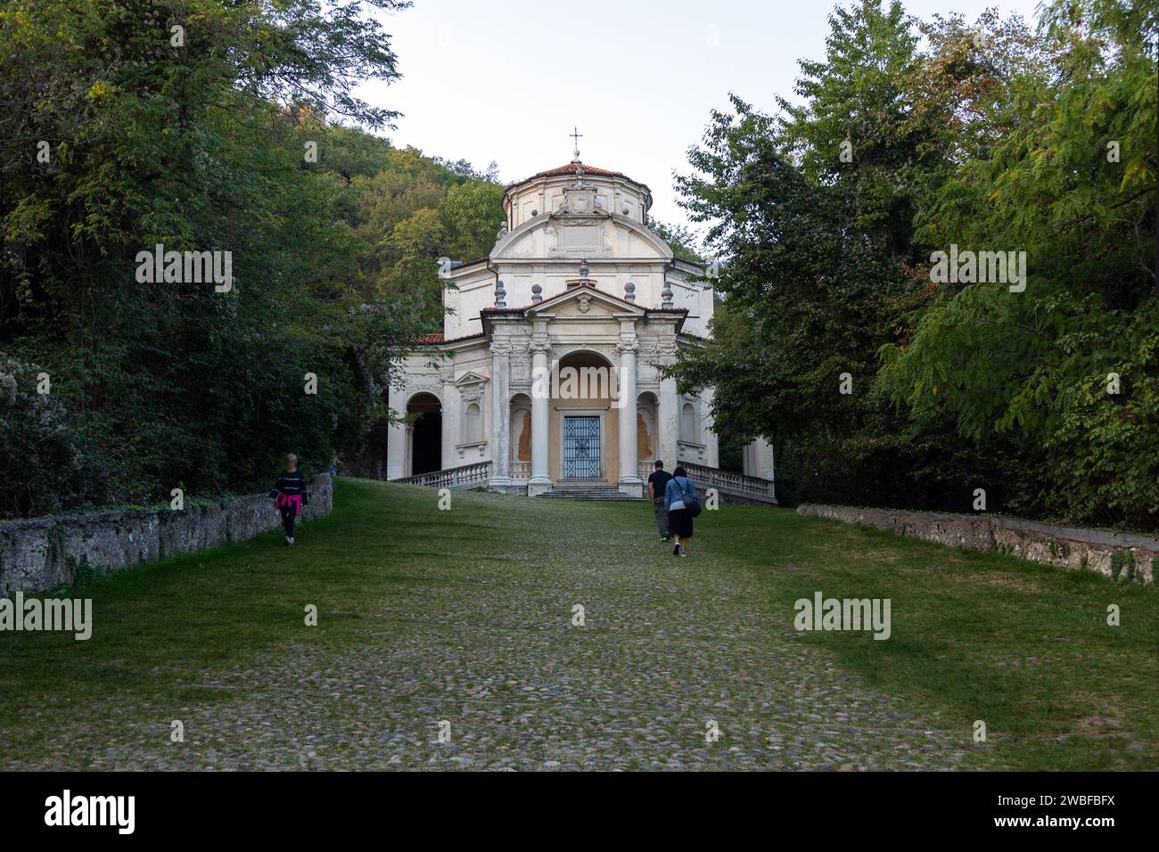 Sacro Monte di Varese en Lombardie, Italie Banque D'Images