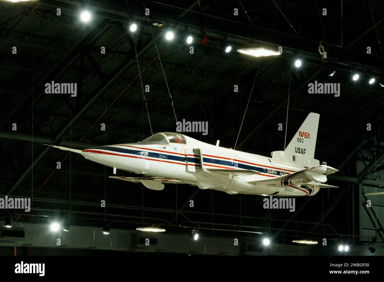 Grumman X-29A. Musée national de l'armée de l'air des États-Unis, Dayton, Ohio, États-Unis. Banque D'Images