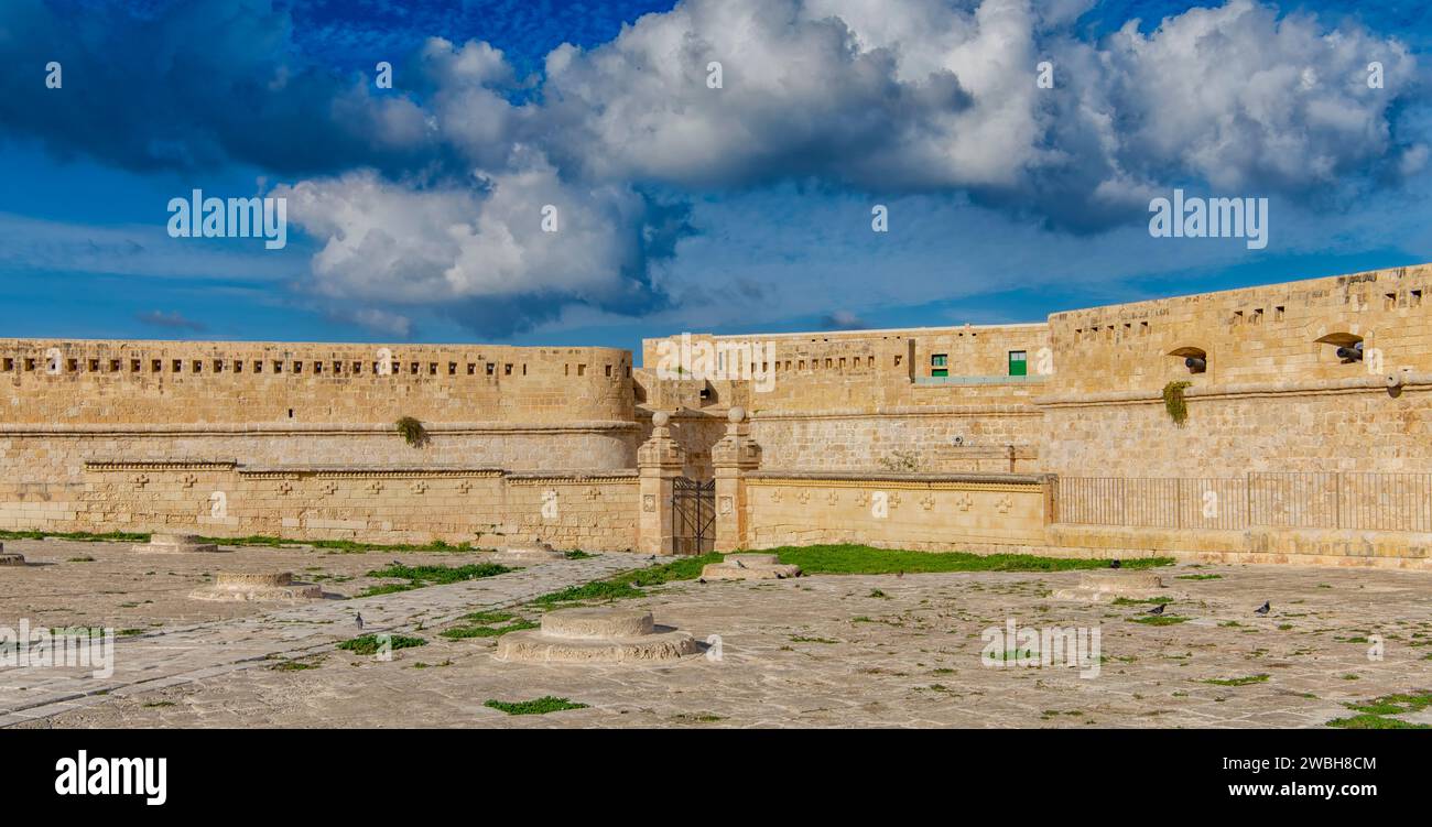 Fort St. Elmo à la Valette, Malte Banque D'Images