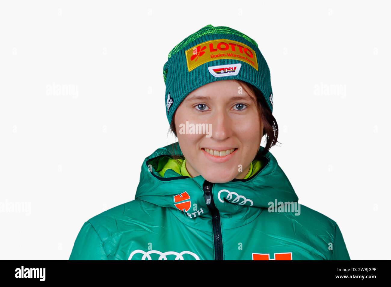 Straub Ramona Skisprung, Skispringen, saut à ski, DSV Einkleidung in Herzogenaurach, Deutschland am 17.10.2018 Banque D'Images