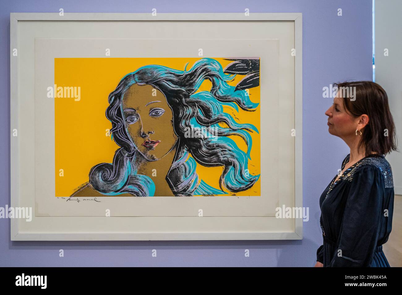Londres, Royaume-Uni. 11 janvier 2024. Faits saillants de la vente aux enchères Evening & Day Editions de Phillips. Crédit : Guy Bell/Alamy Live News Banque D'Images