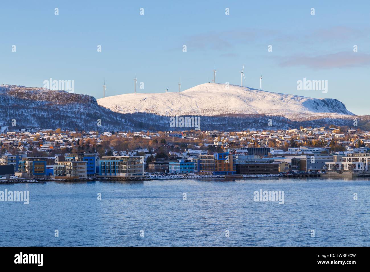 À Sortland, Norvège, Scandinavie, Europe en octobre Banque D'Images