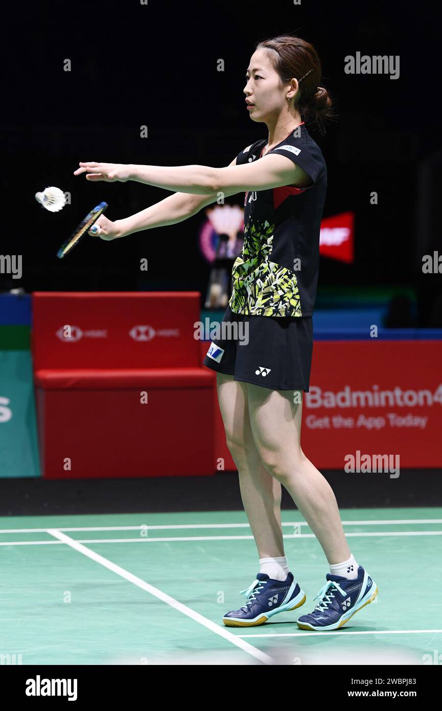 Axiata Arena, Kuala Lumpur, Malaisie. 11 janvier 2024. Nami Matsuyama (JPN), 11 JANVIER 2024 - Badminton : PETRONAS Malaysia Open 2024 Double féminin 2e tour match à l'Axiata Arena, Kuala Lumpur, Malaisie. Crédit : Itaru Chiba/AFLO/Alamy Live News Banque D'Images