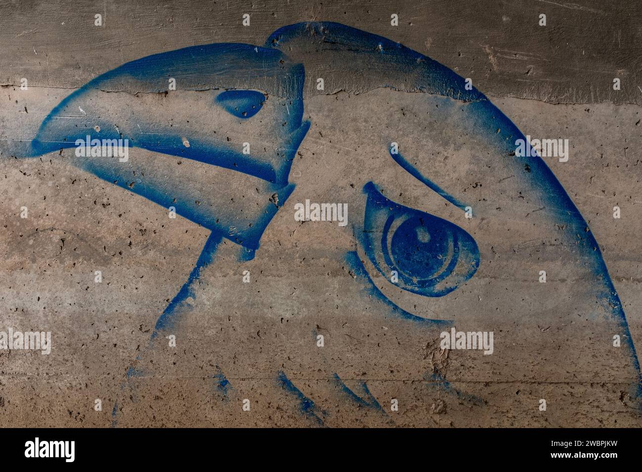 graffiti à Albuquerque, Nouveau-Mexique Banque D'Images