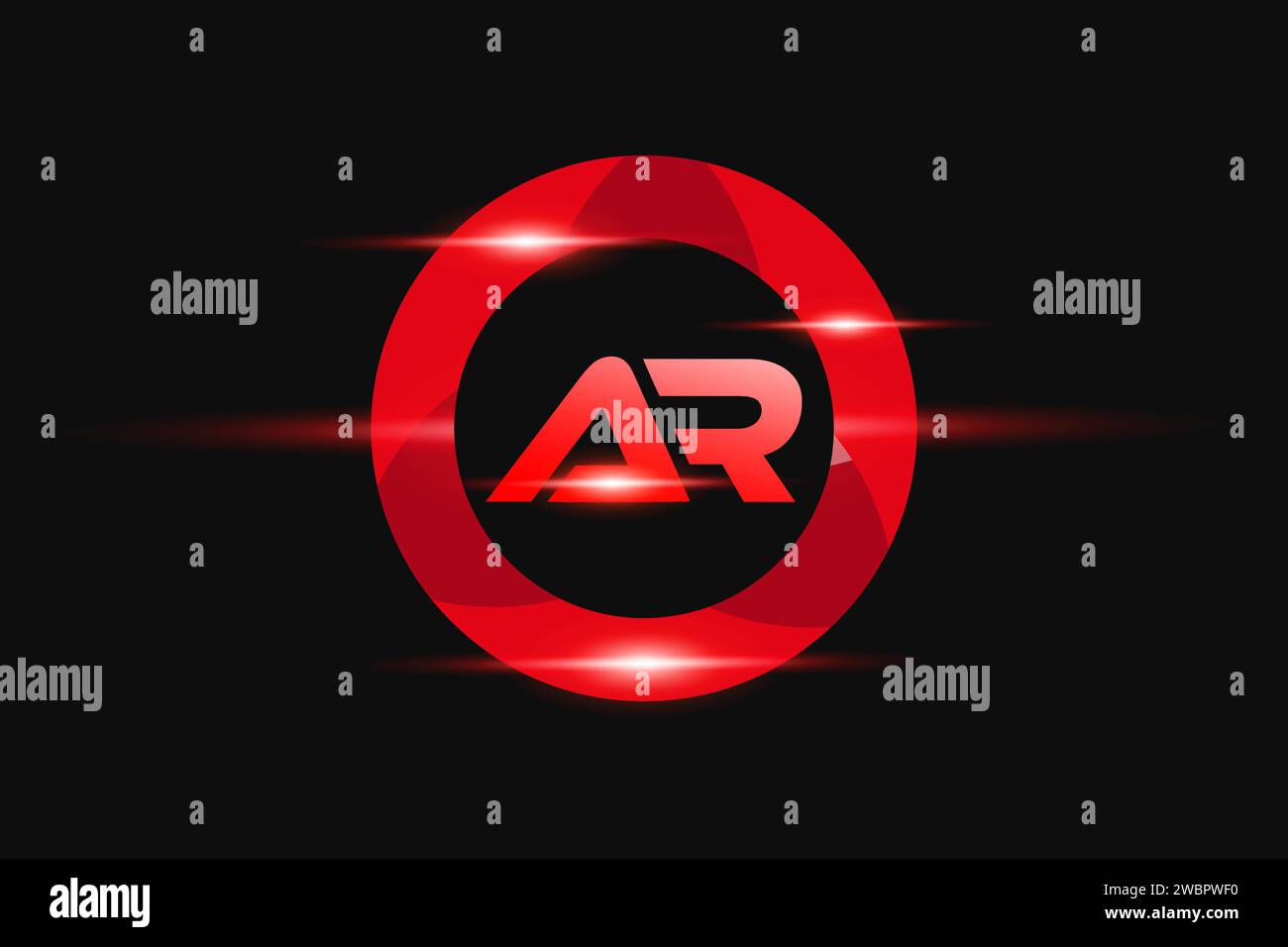 Conception de logo rouge. Conception de logo de vecteur pour les entreprises Illustration de Vecteur