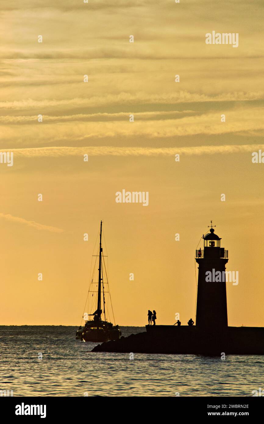 Phare de Port Andratx Banque D'Images
