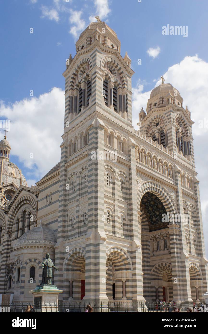 Cathédrale de Marseille, Marseille, France. Banque D'Images