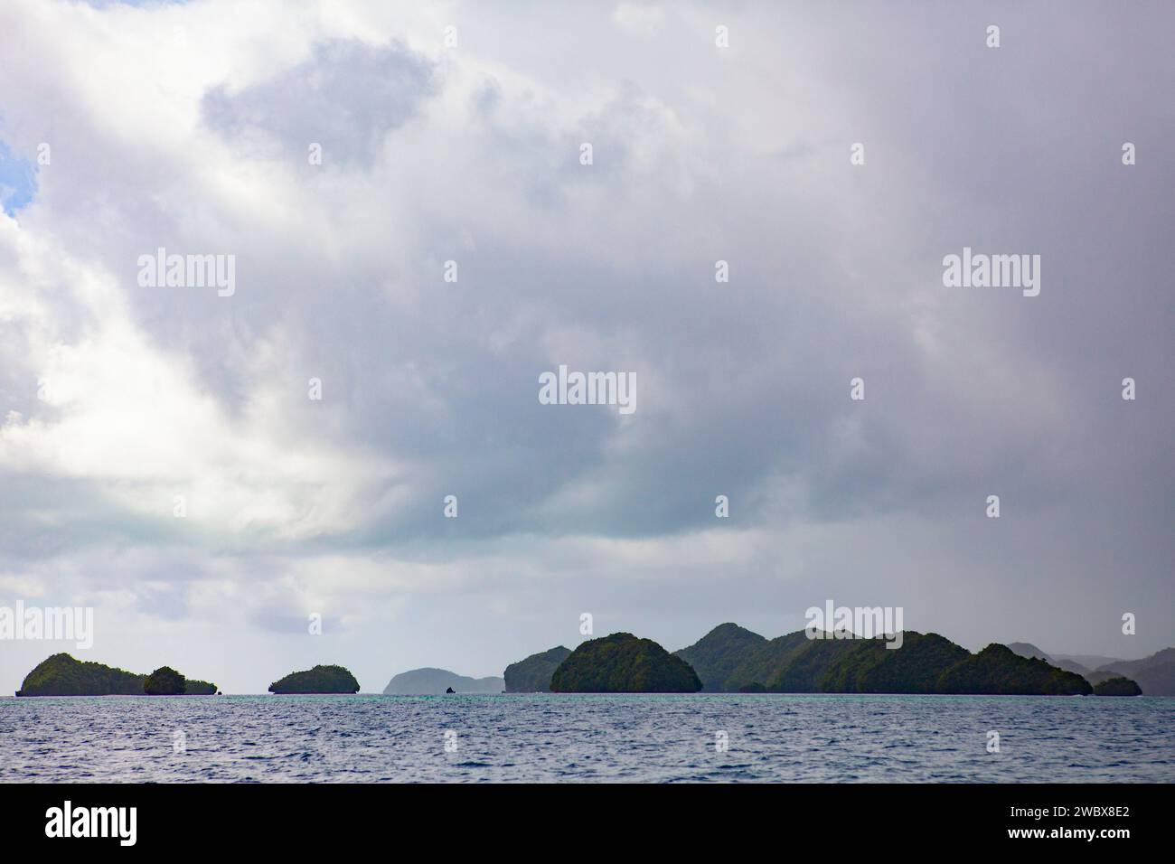 Rock Islands, Palau, Micronésie Banque D'Images