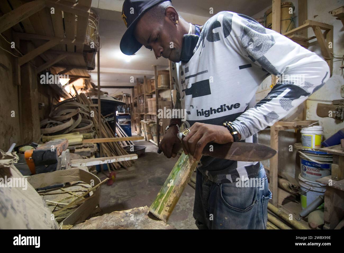 La Fondation Tumac œuvre depuis 50 ans à préserver les connaissances traditionnelles des communautés d’ascendance africaine dans le Pacifique Sud colombien Banque D'Images