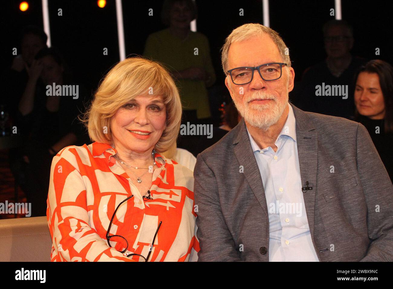 Mary Roos und Wolfgang Trepper zu Gast BEI der NDR Talkshow am 12.01.2024 à Hambourg Banque D'Images