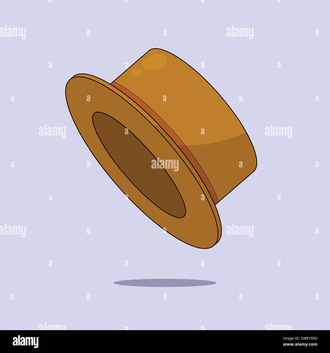 Chapeau Vector Icon Hat Day Illustration mode Illustration de Vecteur