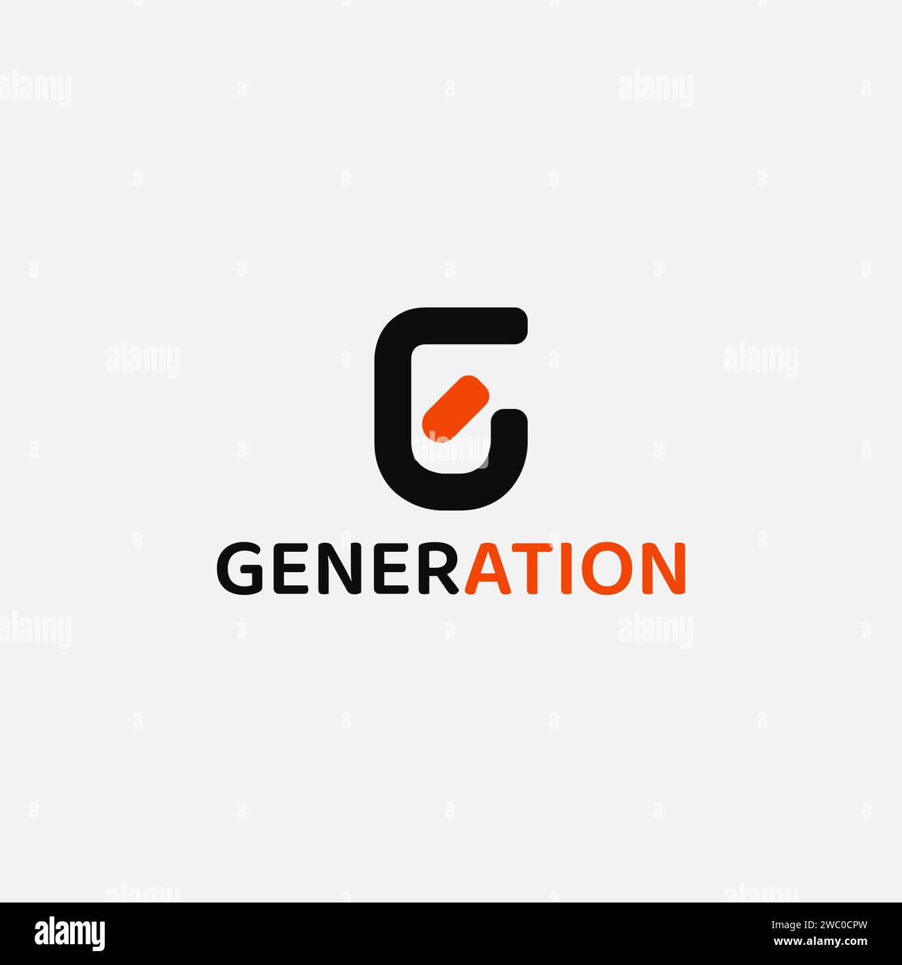 Le logo monogramme lettre G convient aux marques de mode. Illustration de Vecteur