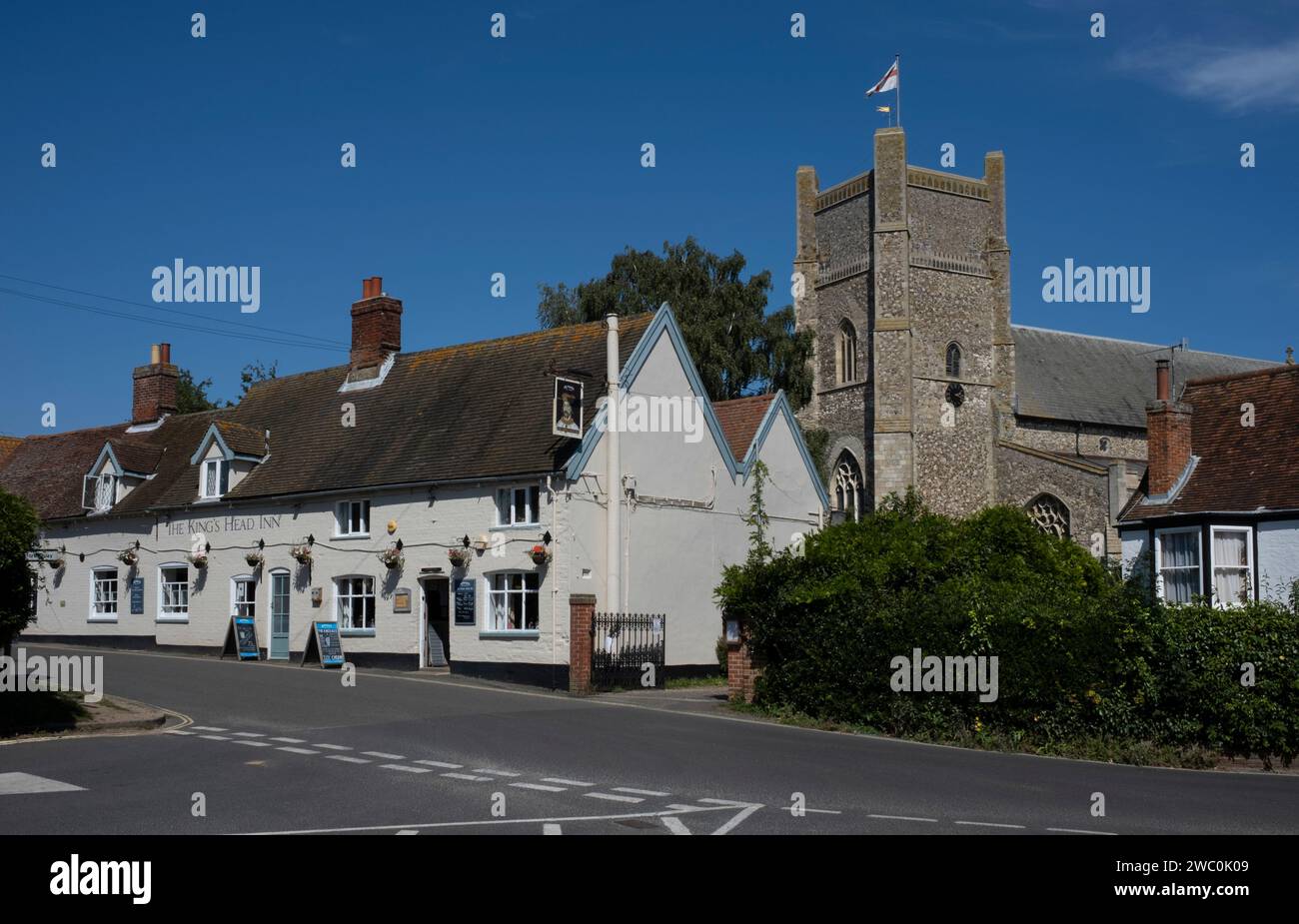 Village d'Orford, Suffolk, Angleterre, Europe Banque D'Images