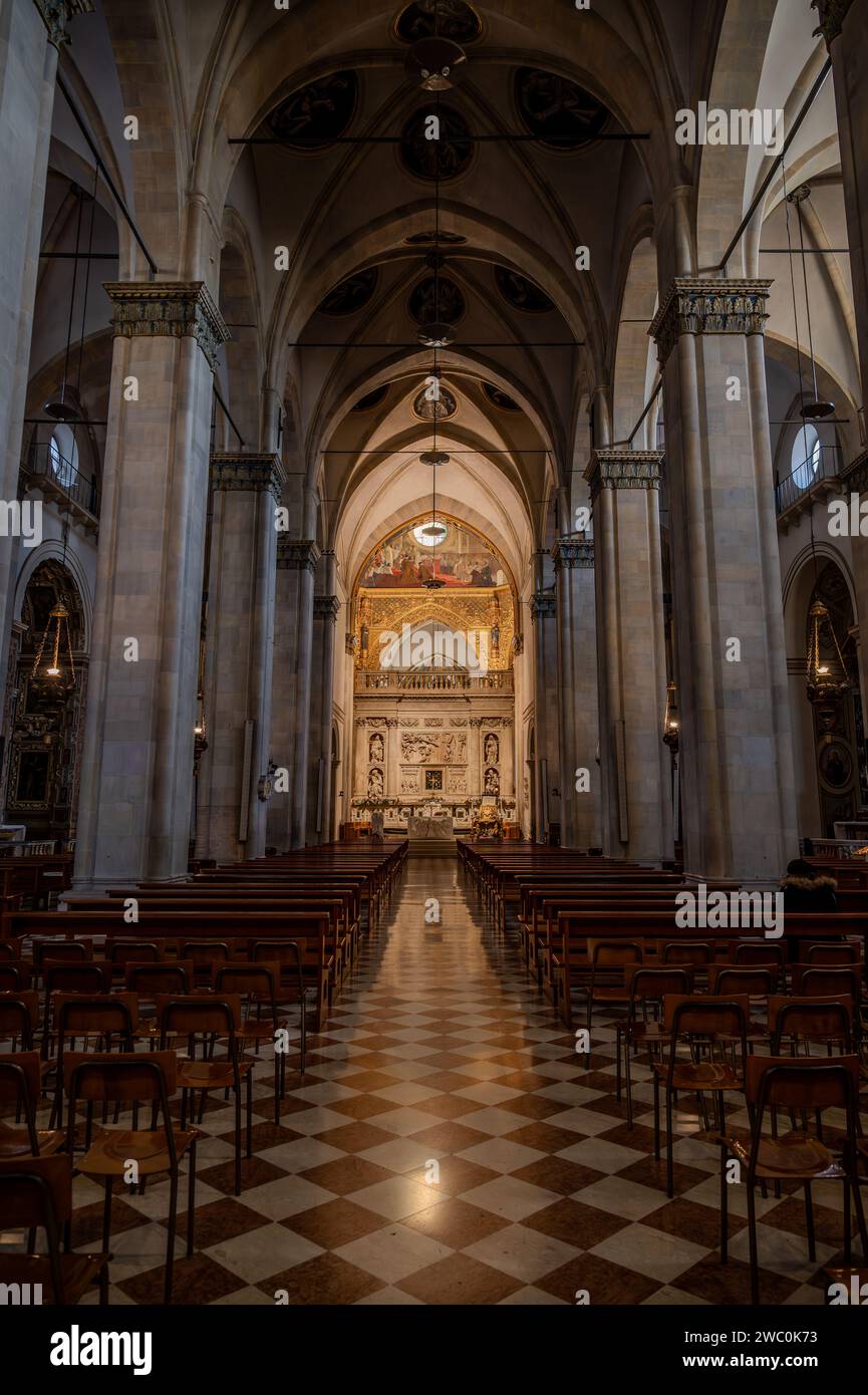 La basilique de la Maison Sainte est l'un des principaux lieux de vénération de Marie et l'un des plus importants et visités sanctuaires Mariaux de la Catherli Banque D'Images