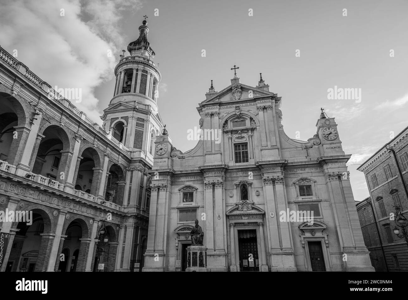 La basilique de la Maison Sainte est l'un des principaux lieux de vénération de Marie et l'un des plus importants et visités sanctuaires Mariaux de la Catherli Banque D'Images