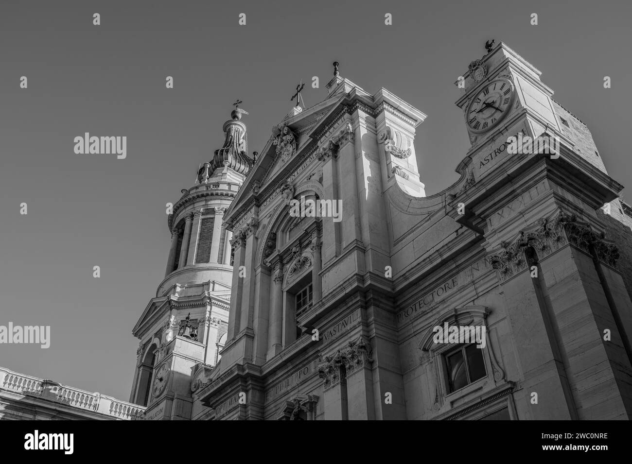 La basilique de la Maison Sainte est l'un des principaux lieux de vénération de Marie et l'un des plus importants et visités sanctuaires Mariaux de la Catherli Banque D'Images