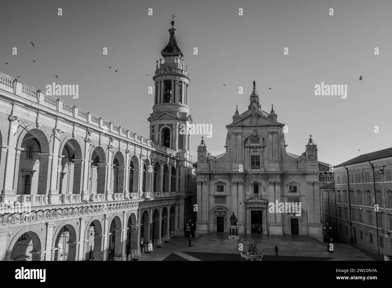 La basilique de la Maison Sainte est l'un des principaux lieux de vénération de Marie et l'un des plus importants et visités sanctuaires Mariaux de la Catherli Banque D'Images