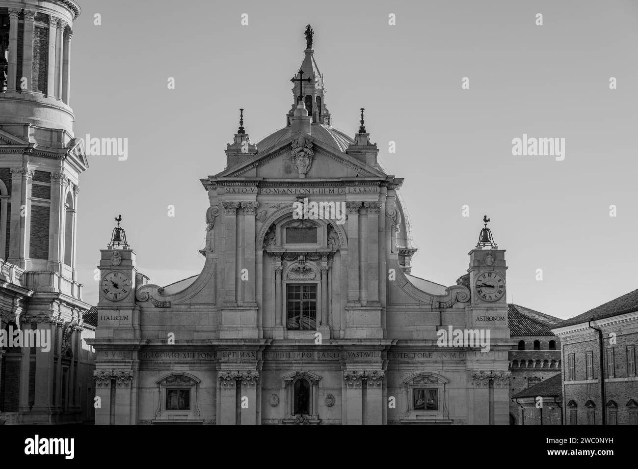 La basilique de la Maison Sainte est l'un des principaux lieux de vénération de Marie et l'un des plus importants et visités sanctuaires Mariaux de la Catherli Banque D'Images