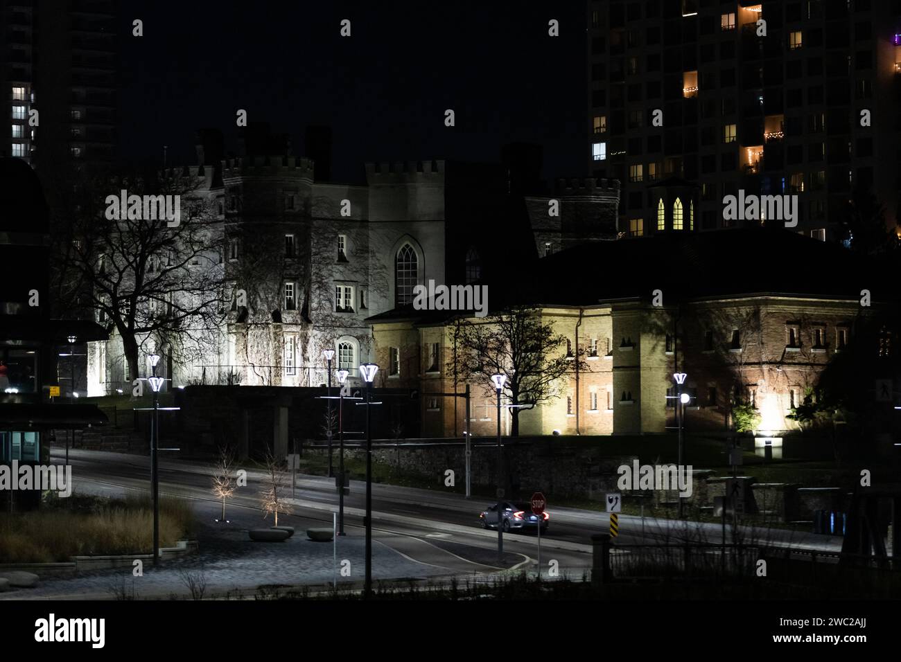 Le centre-ville de London Ontario, Canada. Banque D'Images