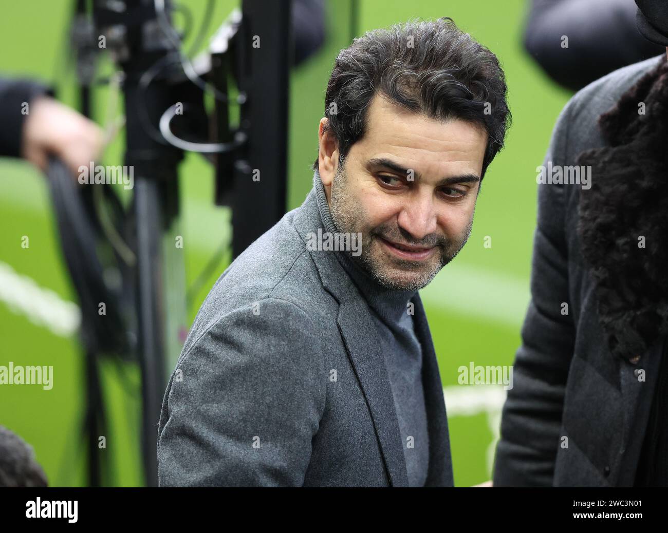 Newcastle upon Tyne, Royaume-Uni. 13 janvier 2024. Le co-propriétaire de Newcastle United Mehrdad Ghodoussi lors du match de Premier League à St. James' Park, Newcastle upon Tyne. Le crédit photo devrait être : Nigel Roddis/Sportimage crédit : Sportimage Ltd/Alamy Live News Banque D'Images